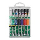 【中古】【非常に良い】ベッセル(VESSEL) 精密 ナット ドライバーセット 6本入り TD-57