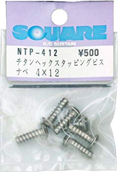 【中古】スクエア 4×12 チタンヘックスナベタッピングビス (6本入) NTP-412 g6bh9ry