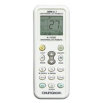 【中古】Hanwha / K-1028E 国内外 合計1000種類のエアコンコードを内蔵した エアコン用 ユニバーサル マルチリモコン [詳細日本語マニュアル付][エアコン g6bh9ry