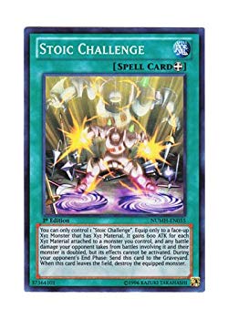 【中古】遊戯王 英語版 NUMH-EN055 Stoic Challenge ストイック・チャレンジ (スーパーレア) 1st Edition rdzdsi3