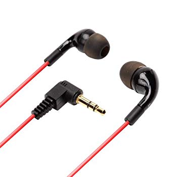 【中古】ステレオインナーイヤーヘッドホン レッド PG-SIH16RD 9jupf8b