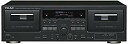 【中古】TEAC カセットデッキ ダブルオートリバース ブラック W-890R-B wgteh8f