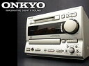 【中古】ONKYO オンキョー FR-V5 CD/MDチューナーアンプ rdzdsi3