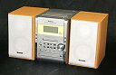 【中古】【非常に良い】Panasonic パナソニック SC-PM300MD-S シルバー MDステレオシステム (CD/MD/カセット/AM/FMラジオコンポ...