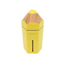 【中古】【非常に良い】ペンシルタイプミニ加湿器「URURU PENCIL(うるるぺんしる)」 イエロー mxn26g8