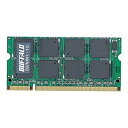 【中古】BUFFALO ノートパソコン用 DDR2 メモリー 667MHz PC2-5300 200pin 1GB D2/N667-1G o7r6kf1