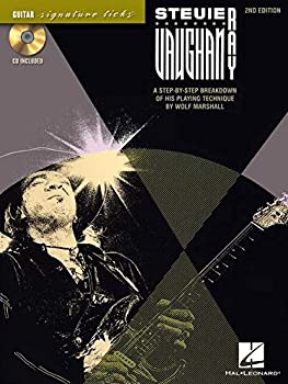 【中古】【非常に良い】Stevie Ray Vaughan: A Step-By-Step Breakdown of His Playing Technique (Signature Licks)