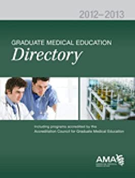 šۡɤGraduate Medical Education Directory 2012-2013