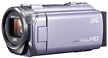 【中古】【非常に良い】JVCKENWOOD JVC ビデオカメラ EVERIO 内蔵メモリー32GB バイオレット GZ-E765-V