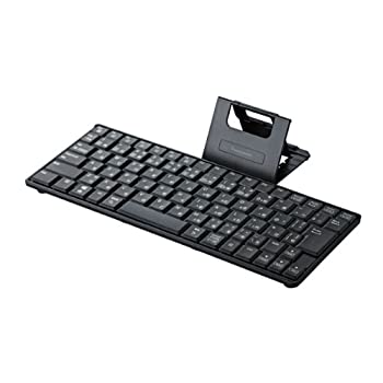 【中古】【非常に良い】【2014年モデル】ELECOM Bluetoothキーボード Windows・Android対応 9台切替 86キー ブラック TK-FBP069BK