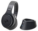 【中古】【非常に良い】audio-technica 密閉型ワイヤレスヘッドホンシステム ブラック ATH-DWL500 BK