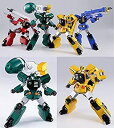 【中古】勇者王ガオガイガー スーパーロボット超合金 風龍・雷龍&ビッグオーダールーム&勝利の鍵(3)