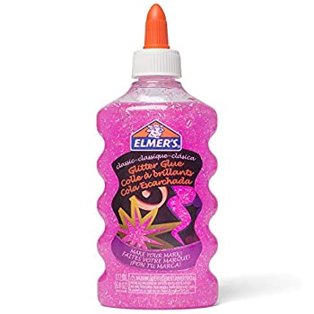【中古】【非常に良い】Elmers Glitter Glue 6oz Bottle-Pink (並行輸入品)
