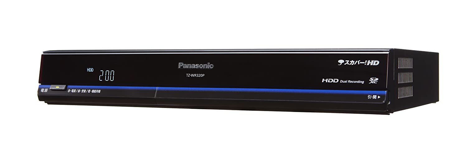 【中古】Panasonic　パナソニック　TZ-WR320P　スカパー！プレミアムサービスDVR（録画機能付チューナー/レコーダー）320GB