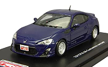 【中古】【非常に良い】LA-X 1/43 トヨタ 86 TRD カスタマイズコンセプト ギャラクシーブルーシリカ 完成品