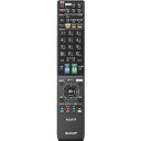 【中古】シャープ液晶テレビ(AQUOS) 純正リモコン GA888WJSA (0106380327)