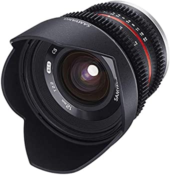 【中古】SAMYANG 単焦点広角レンズ 12mm T2.2 フジフイルム X用 APS-C用
