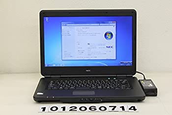 【中古】NEC PC-VY22MAZ7A Cel900-2.2GHz2GB/160GB/MULTI/11n/15.6W/Win7