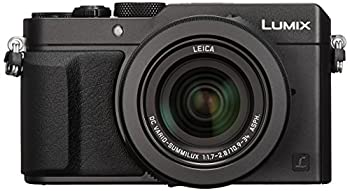 【中古】【非常に良い】パナソニック コンパクトデジタルカメラ ルミックス LX100 4/3型センサー搭載 4K動画対応 ブラック DMC-LX100-K