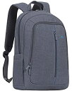 【中古】(未使用・未開封品)RIVACASE (リヴァケース)15.6インチ・ラップトップPC用リュック(バックパック)、スリムで軽量、防水生地使用、色はグレー