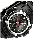 【中古】(未使用・未開封品)警察官 自衛隊 G-SHOCK 200m防水 電波ソーラー アナデジ プラベルトウォッチ メンズ向(AWGM100-1A AWGM100B-1A) (AWGM100-1A(シルバー))(2)