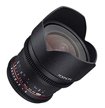 【中古】Rokinon DS10M-C 10mm T3.1 Cine 広角レンズ Canon EF-S デジタル一眼レフ用