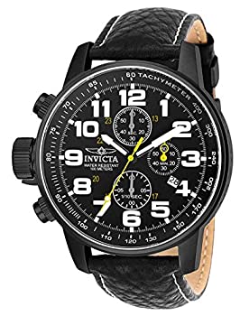 šۡɤ[ӥ]Invicta ӻ 3332 I-Force Chronograph Black Leather ...