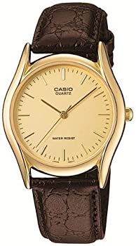 yÁzJVI Casio Brown Leather Men's watch #MTP1094Q-9A j Y rv ysAiz