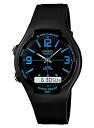 【中古】【並行輸入品】CASIO BASIC ANA-DIGI カシオ ベーシック アナデジ AW-90H-2B