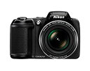 【中古】(未使用・未開封品)Nikon Coolpix l340?20.2?MPデジタルカメラwith 28?x光学ズームと3.0-inch LCD (ブラック)