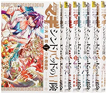 【中古】【非常に良い】マギ シンドバッドの冒険 コミック 1-6巻セット (裏少年サンデーコミックス)