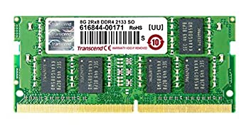 【中古】Transcend ノートPC用メモリ PC4-17000(DDR4-2133) 8GB 1.2V 260pin SO-DIMM TS1GSH64V1H