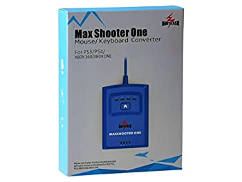 【中古】【非常に良い】Mayflash Max Shooter One マウス/キーボード コンバーター PS3/PS4/XBOX 360/XBOX ONE用 [並行輸入品]