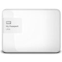 【中古】(未使用・未開封品)WD HDD ポータブルハードディスク 2TB My Passport Ultra ホワイト WDBBKD0020BWT-JESN