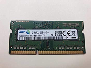 【中古】サムスン M471B5173QH0-YK0 サムスン 4GB 1Rx8 PC3L-12800S 1600Mhz SODIMM-204P (MX15GARA-B6ND