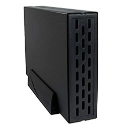 【中古】オウルテック 3.5インチHDD 外付けケース USB3.0 ファンレス スタンド付 ブラック OWL-ESL35U3S2-BK