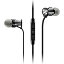 【中古】ゼンハイザー MOMENTUM In-Ear i カナル型イヤホン Apple iOS向けリモコン・マイク付 ブラッククローム M2 IEi BLACK CHROME【国内正規品】