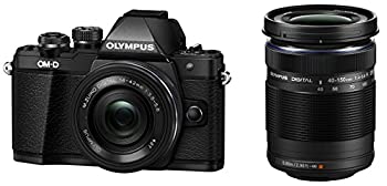 【中古】OLYMPUS ミラーレス一眼 OM-D E-M10 MarkII EZダブルズームキット ブラック 【中古】OLYMPUS ミラーレス一眼 OM-D E-M10 MarkII EZダブルズームキット ブラック