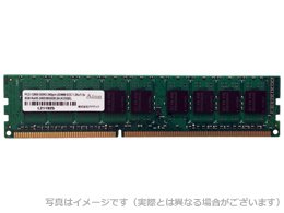 アドテック DDR3-1600 UDIMM ECC 4GB 省電力 2枚組