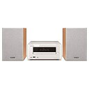 【中古】ONKYO ミニコンポ CDレシーバーシステム Bluetooth接続可能 ホワイト X-U5X(W)