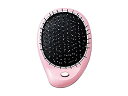 【中古】コイズミ リセットブラシ 音波振動磁気 ポーチ付き 乾電池式 ピンク KBE-2820/P