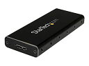 【中古】(未使用・未開封品)StarTech.com mSATA SSDドライブケース USB 3.1対応 SMS1BMU313