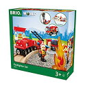 【中古】BRIO WORLD ファイヤーレスキューセット 33815