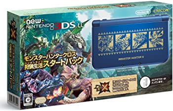 【中古】Newニンテンドー3DS LL モンスターハンタークロス 狩猟生活スタートパック【メーカー生産終了】