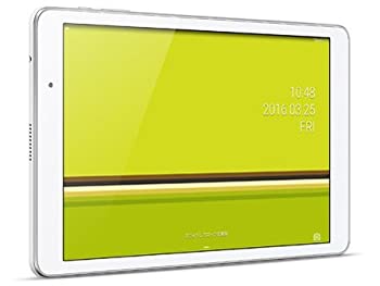 【中古】【非常に良い】(au)HWT31SWA パウダーホワイト Qua tab 02