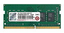 【中古】【非常に良い】Transcend ノートPC用メモリ PC4-19200 DDR4 2400 4GB 1.2V 260pin SO-DIMM TS512MSH64V4H(2)