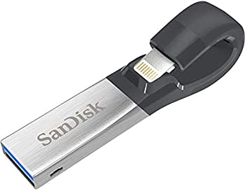 【中古】(未使用・未開封品)SanDisk iXpand Slim フラッシュドライブ 32GB SDIX30N-032G-JKACN