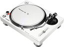 【中古】Pioneer DJ ダイレクトドライブターンテーブル PLX-500-W