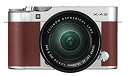 【中古】【非常に良い】FUJIFILM ミラーレス一眼 X-A3 レンズキット ブラウン X-A3LK-XC-BW
