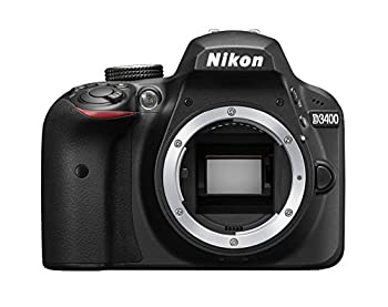 【中古】【非常に良い】Nikon デジタル一眼レフカメラ D3400 ボディー ブラック D3400BK